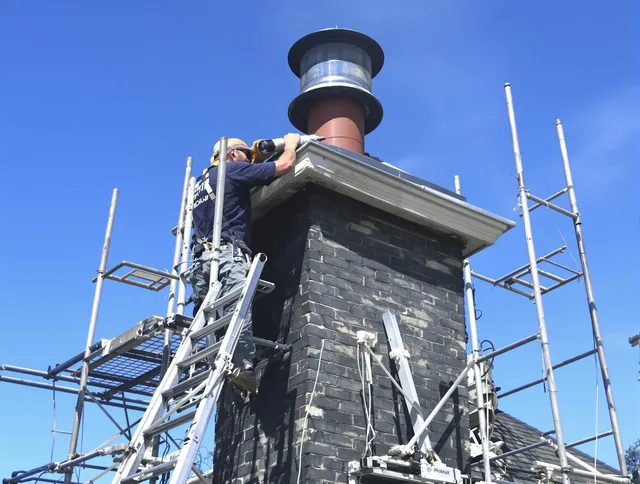 Sturdy chimney crown finished by Compton Chimney Sweep in Compton, CA