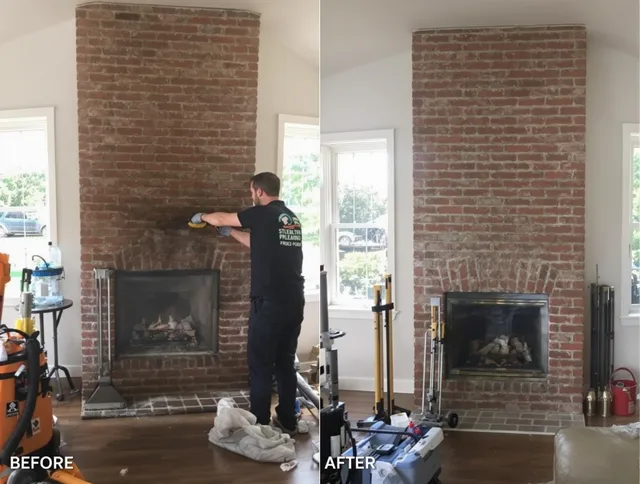 Finished chimney sweeping service by Compton Chimney Sweep in Compton, CA