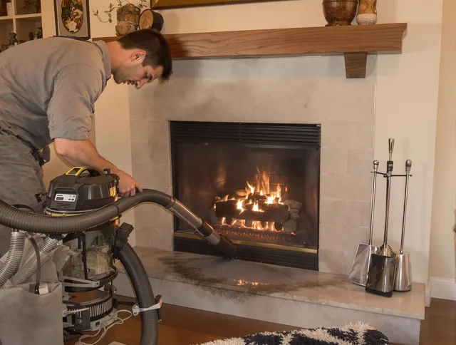 Routine fireplace upkeep by Compton Chimney Sweep in Compton, CA