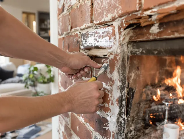 Routine fireplace repair by Compton Chimney Sweep in Compton, CA